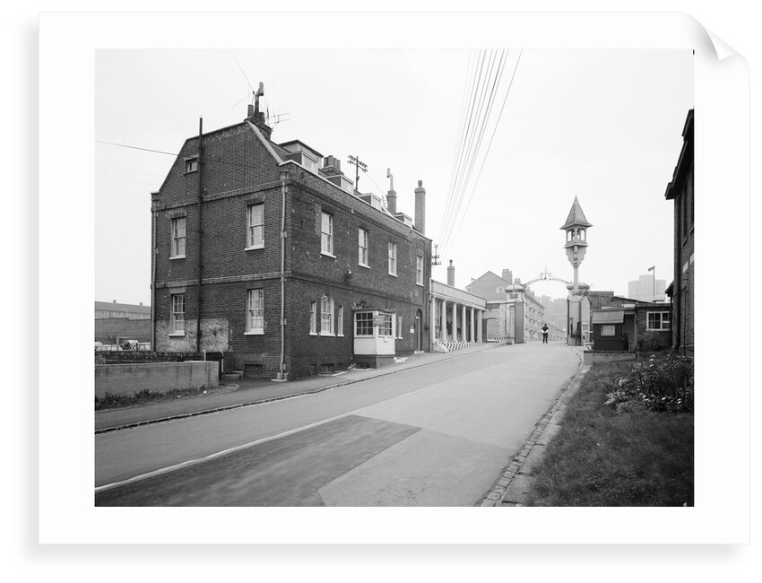 Woolwich Dockyard buildings, near Venus Road, Defiance Walk and the Clockhouse by unknown
