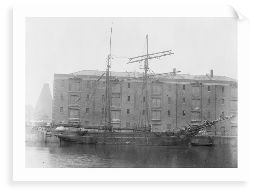 The 'Katherine Ellen'  moored up by Unknown