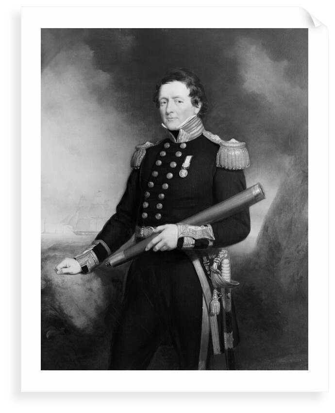 Admiral Sir Watkin Owen Pell (1788-1869) by John Lucas