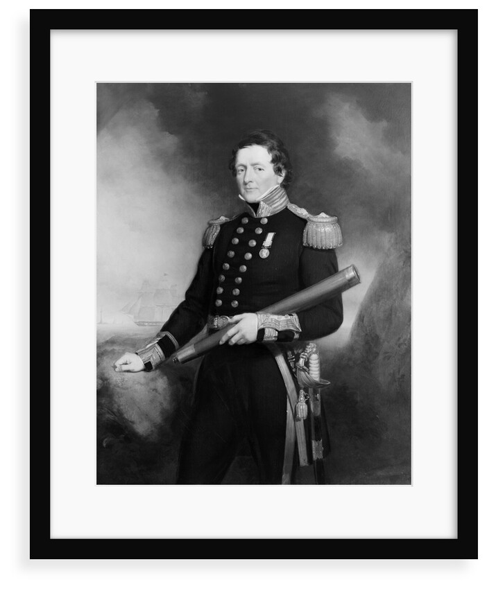 Admiral Sir Watkin Owen Pell (1788-1869) by John Lucas