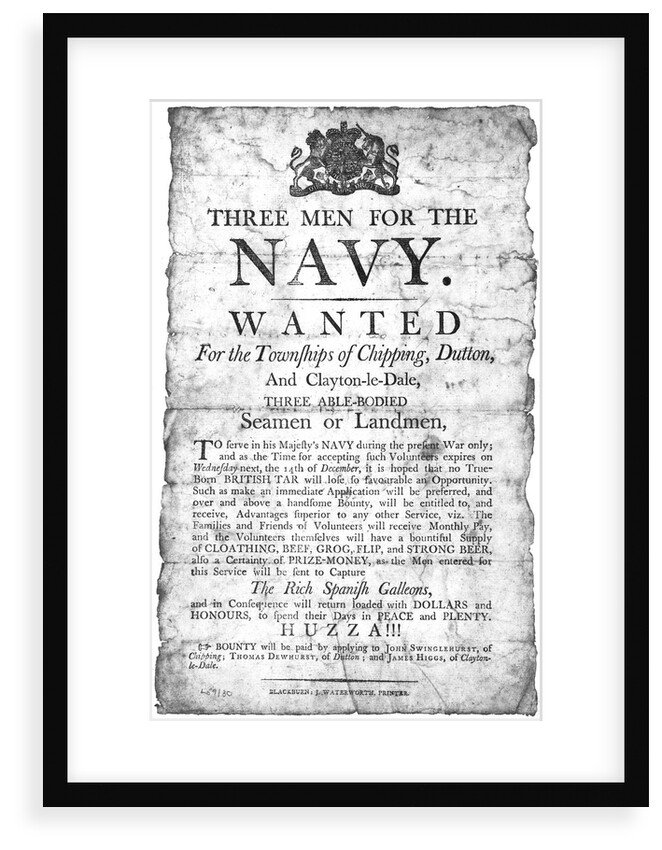Three men for the Navy by unknown