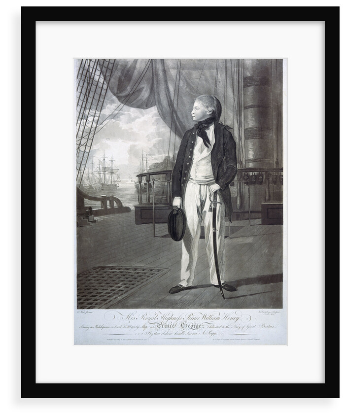 His Royal Highness Prince William Henry by Benjamin West