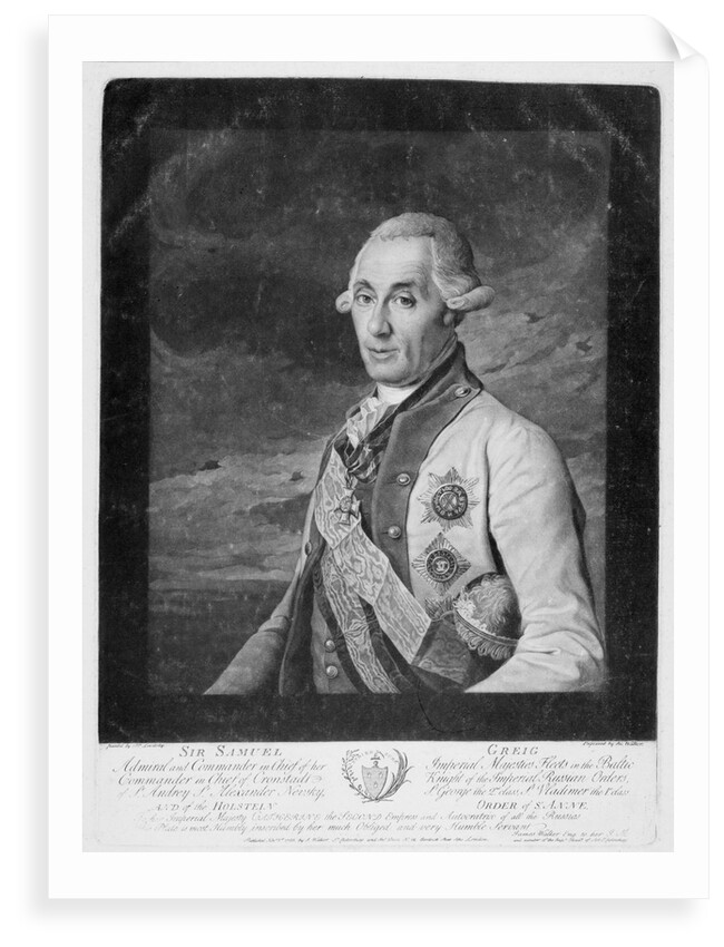 Sir Samuel Greig by unknown