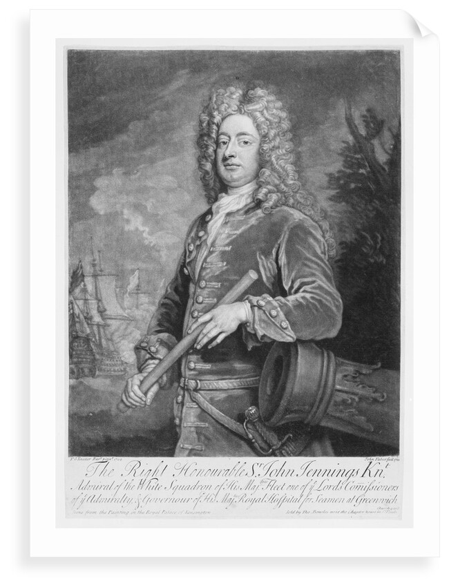 Admiral Sir John Jennings by Godfrey Kneller