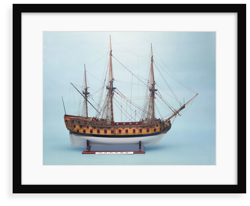 'Centurion', 60 guns by Benjamin Slade