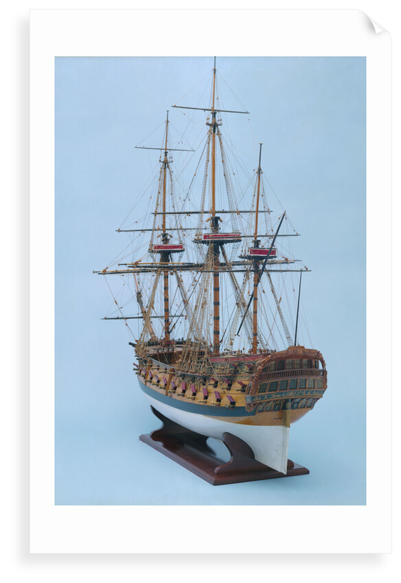 'Centurion', 60 guns by Benjamin Slade