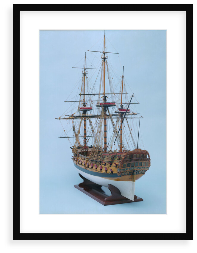 'Centurion', 60 guns by Benjamin Slade