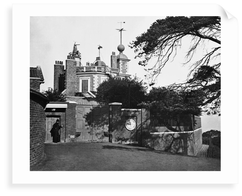 Entrance of the Royal Observatory, Greenwich by Unknown