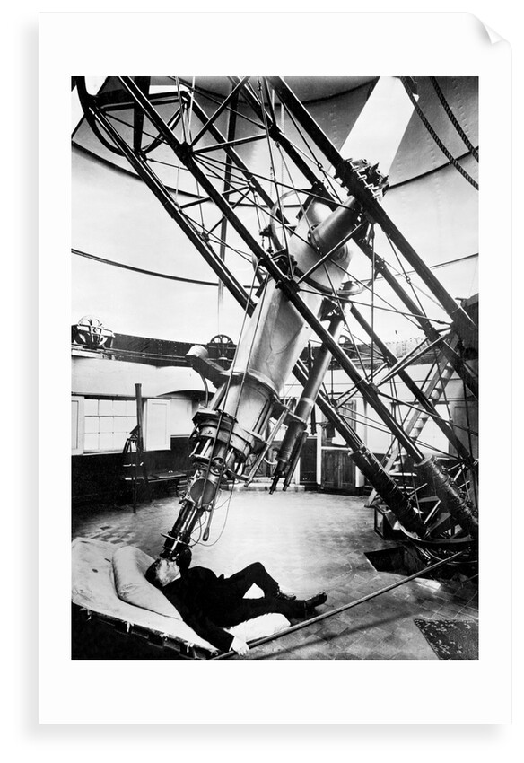 Using the 28-inch refracting telescope at Royal Observatory, Greenwich by unknown