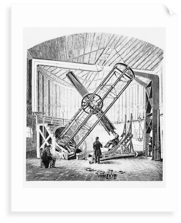 Interior of the Equatorial Building, the Royal Observatory, Greenwich by Unknown