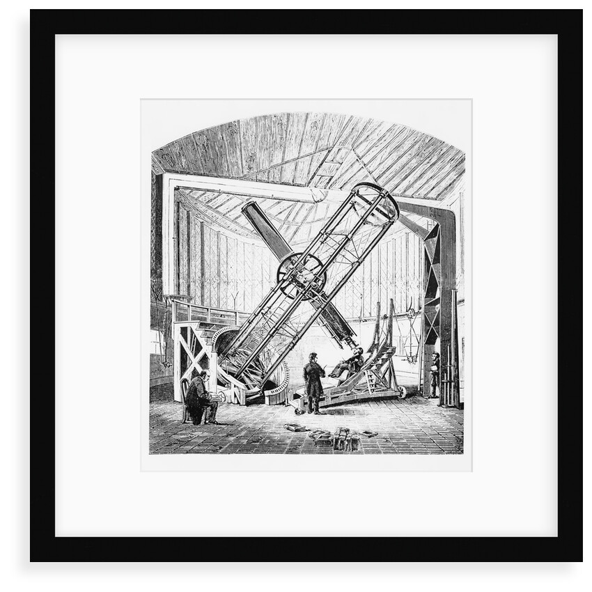 Interior of the Equatorial Building, the Royal Observatory, Greenwich by Unknown
