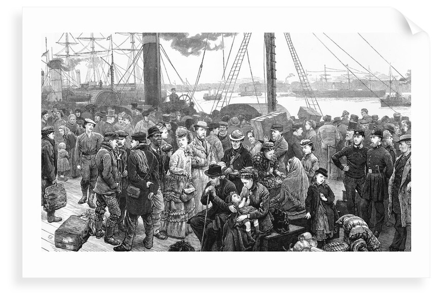 Princes Landing Stage (from 'Illustrated London News') by unknown