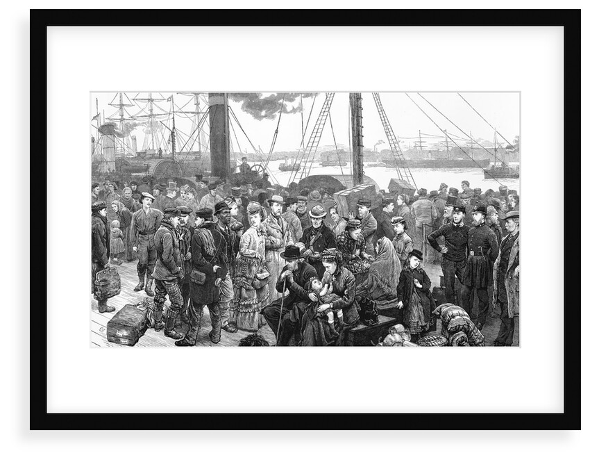 Princes Landing Stage (from 'Illustrated London News') by unknown
