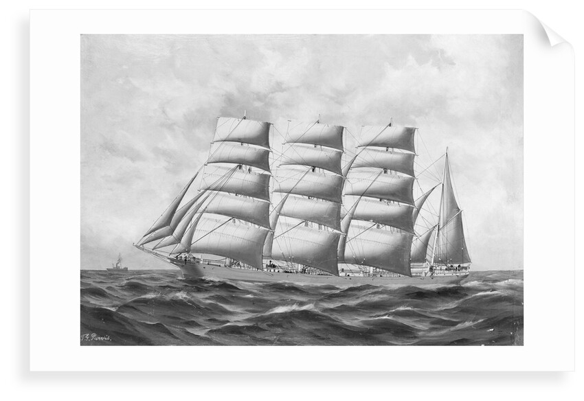 The barque 'Colonial Empire' by T. G. Purvis