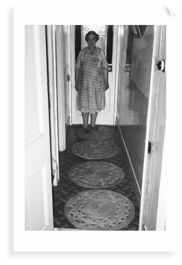 Mrs Larrey with repe mats by unknown