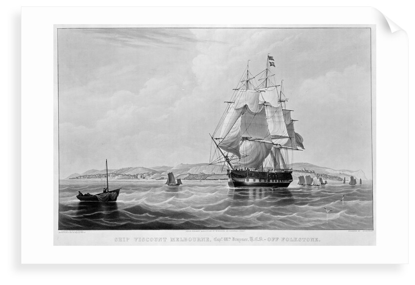 The 'Viscount Melbourne' by William John Huggins