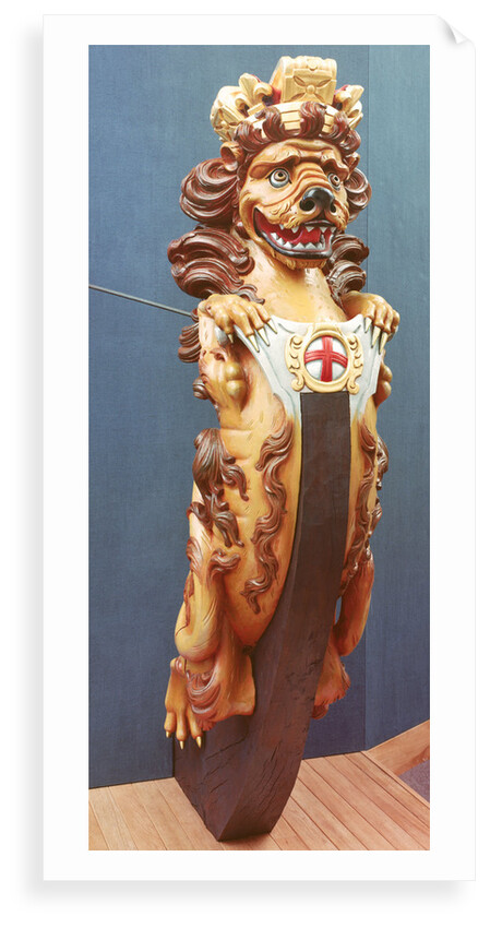 Lion figurehead by Unknown