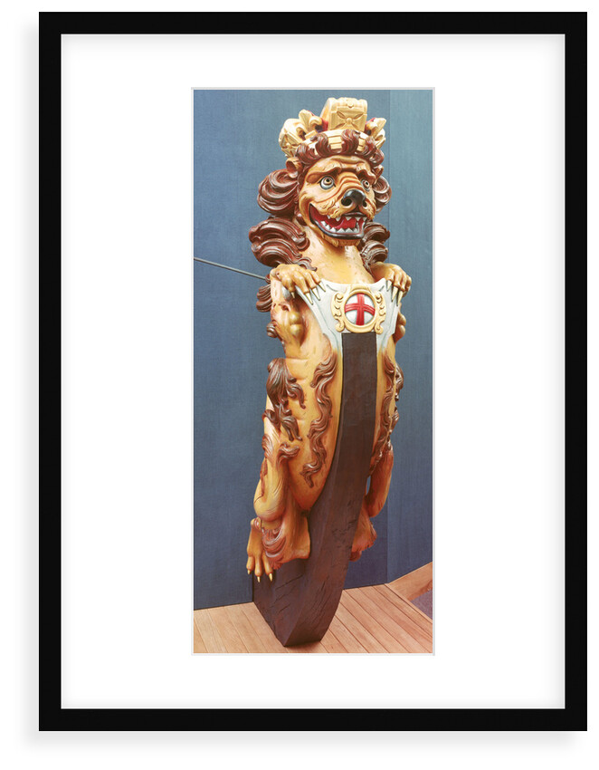 Lion figurehead by Unknown
