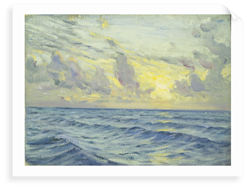 Seascape from the 'Penaglis M. Hadoulis' by John Everett