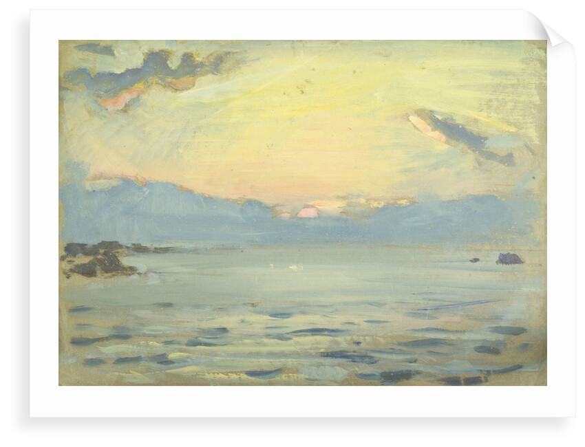 Seascape at Cobo Bay by John Everett