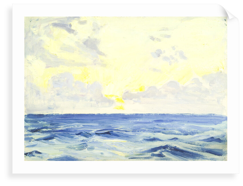 Seascape from the 'Suzanne' by John Everett