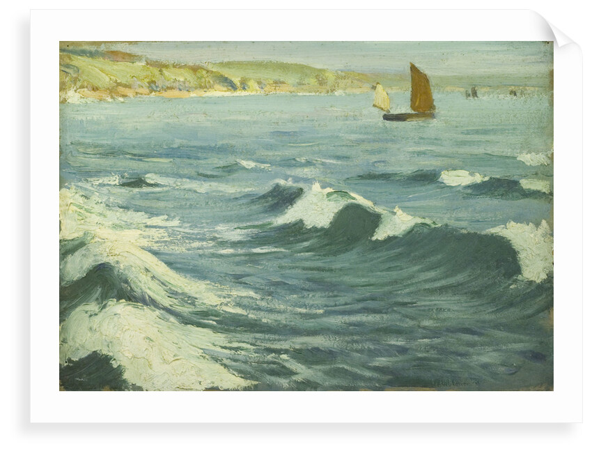 Porthleven, Cornwall by John Everett