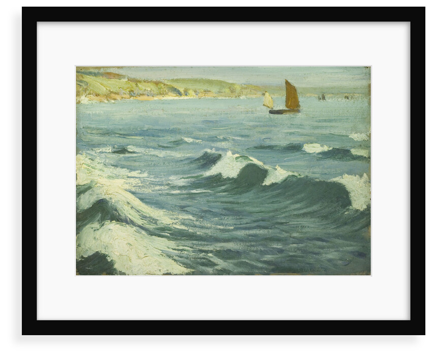 Porthleven, Cornwall by John Everett