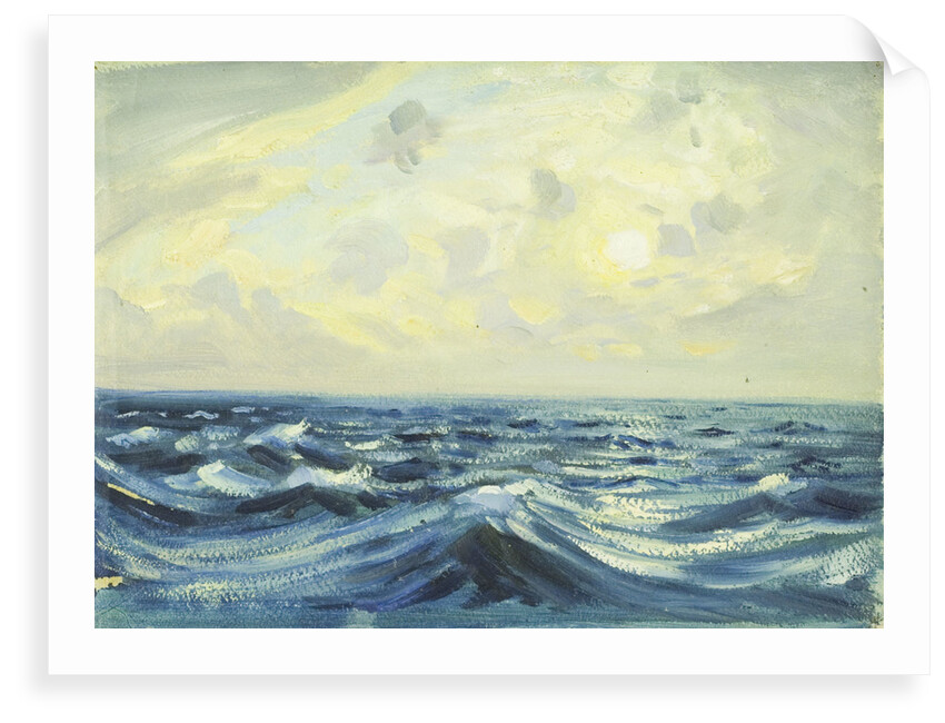 Seascape from the 'Allsund' by John Everett