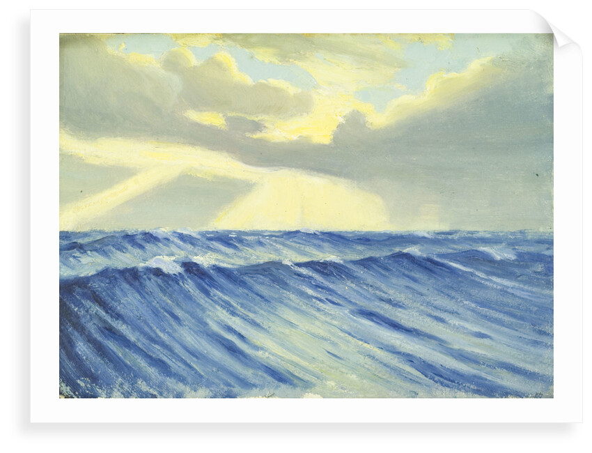 Seascape from the 'Penaglis M. Hadoulis' by John Everett