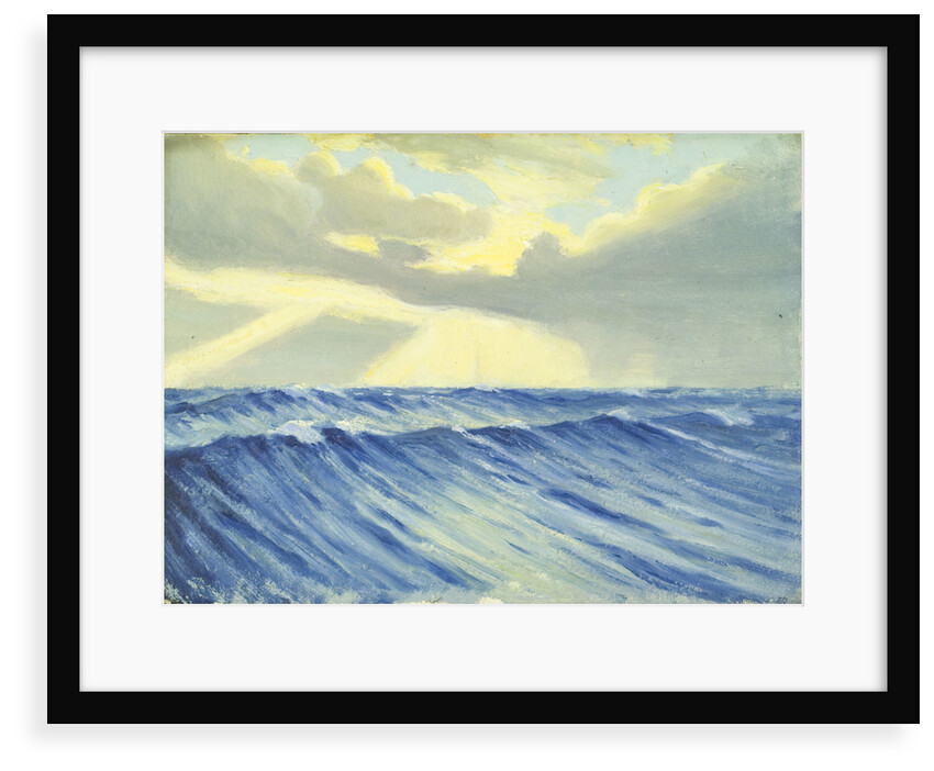 Seascape from the 'Penaglis M. Hadoulis' by John Everett