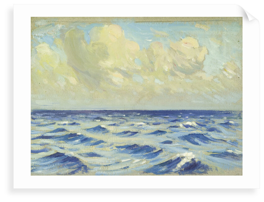 Seascape from the 'Penaglis M. Hadoulis' by John Everett