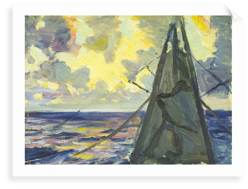A bow sprit from the 'Suzanne' by John Everett