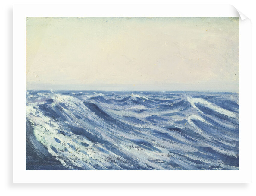 Seascape from the 'Ravenspoint' by John Everett
