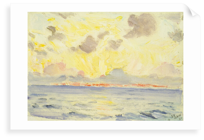 Seascape from the 'Castilian' by John Everett