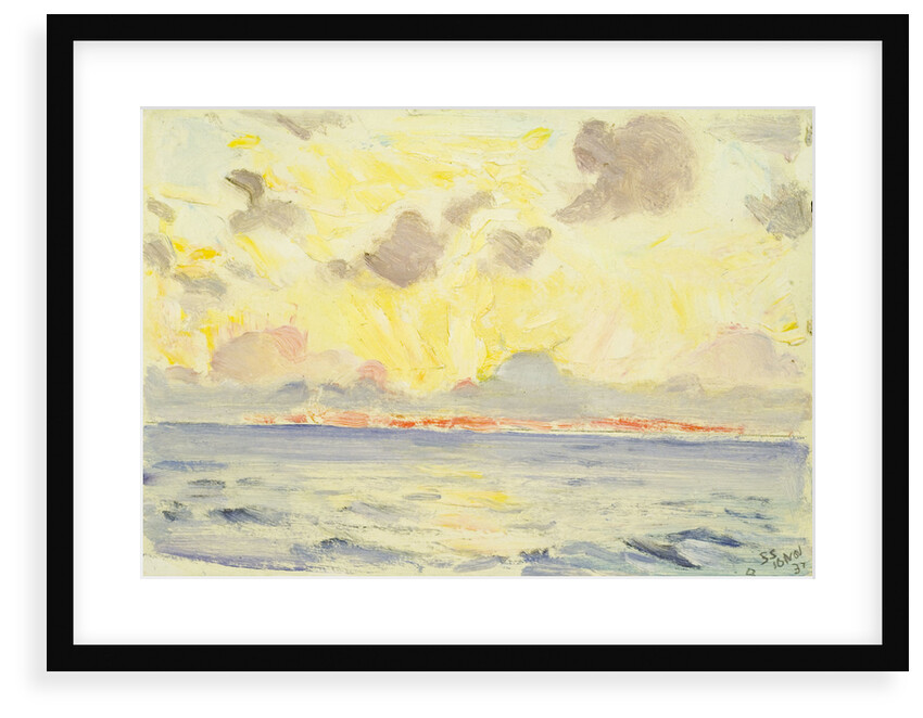 Seascape from the 'Castilian' by John Everett