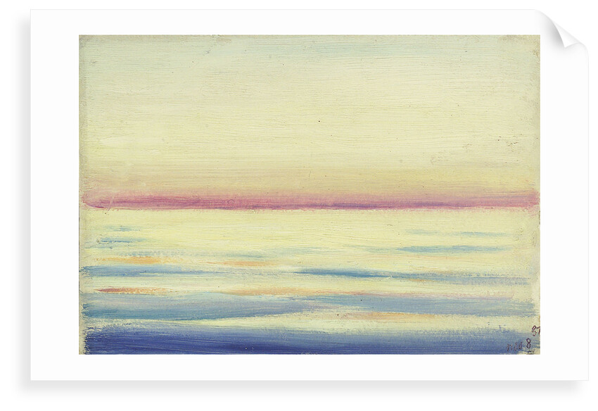 Seascape from the 'Castilian' by John Everett