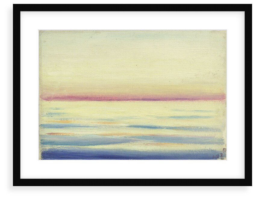 Seascape from the 'Castilian' by John Everett