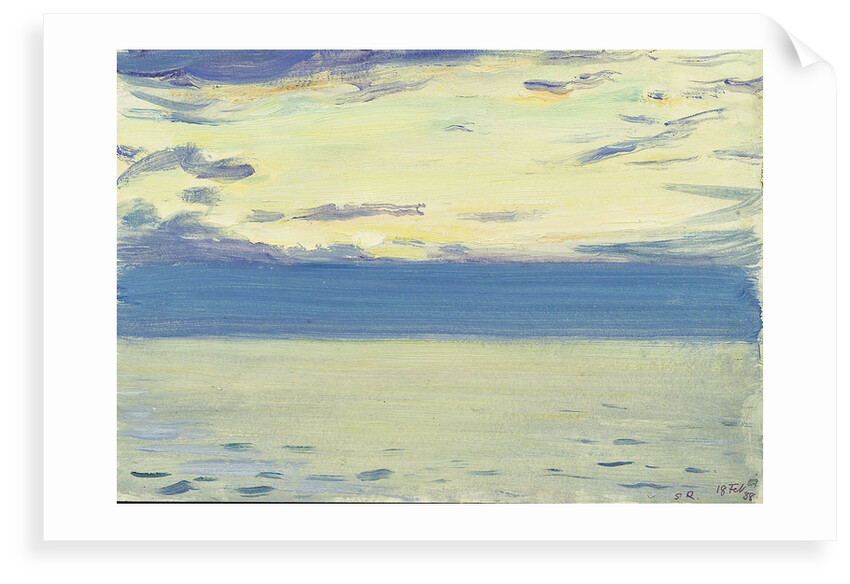 Seascape from the 'Castilian' by John Everett