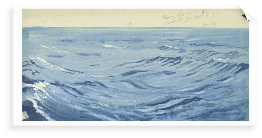 Seascape from the 'Ravenspoint' by John Everett