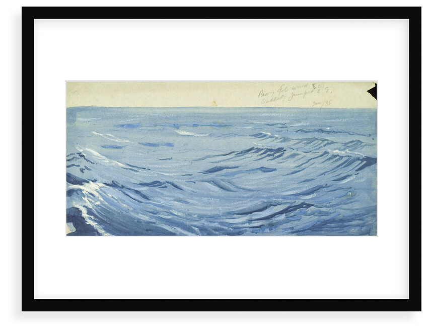 Seascape from the 'Ravenspoint' by John Everett
