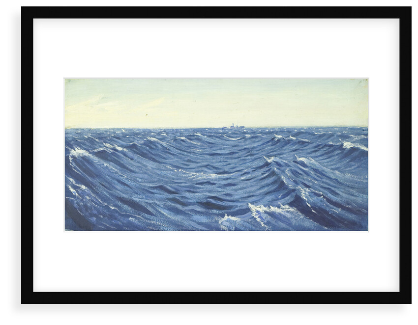 Seascape from the 'Ravenspoint' by John Everett