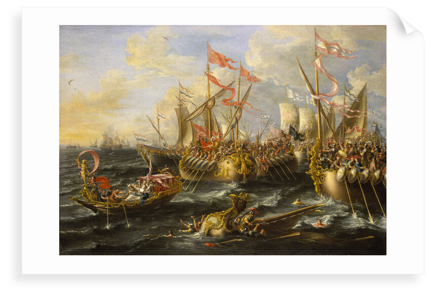 The Battle of Actium, 2 September 31 BC by Lorenzo A. Castro