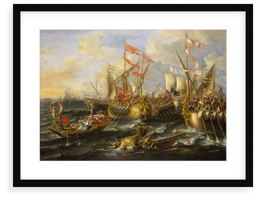 The Battle of Actium, 2 September 31 BC by Lorenzo A. Castro