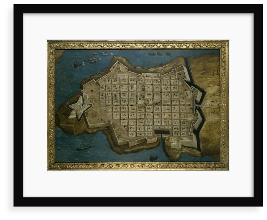 The Siege of Malta: Valetta, 13 September 1565 by Matteo Perez d'Aleccio