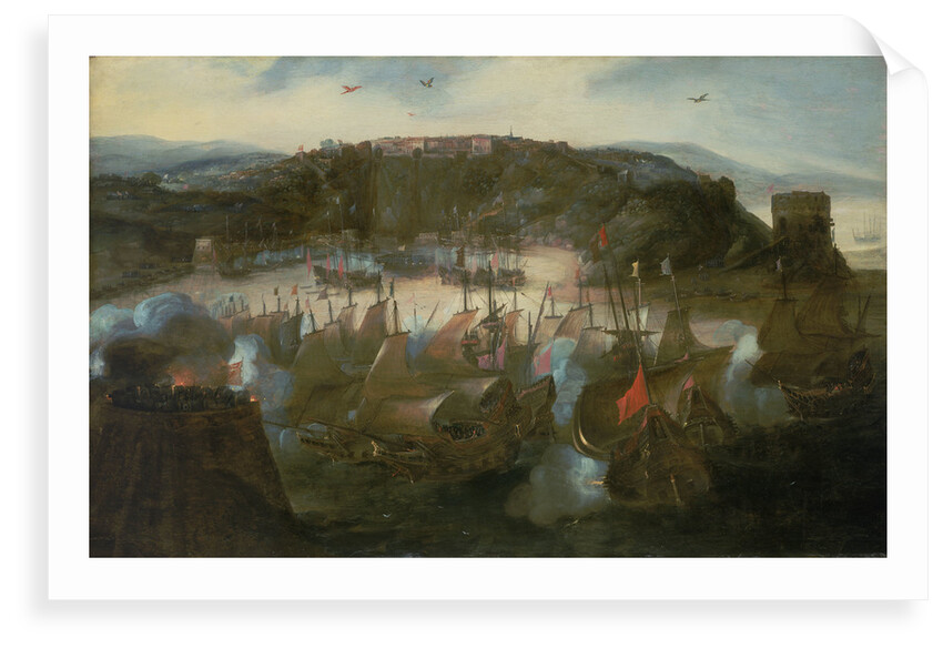 Attack on San Salvador by Andries van Eertvelt