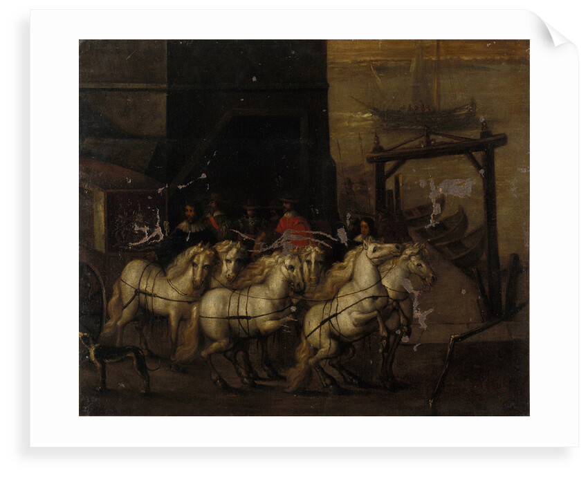 Escape of James II by Unknown