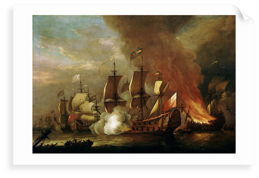An action of the English succession by Adriaen van Diest