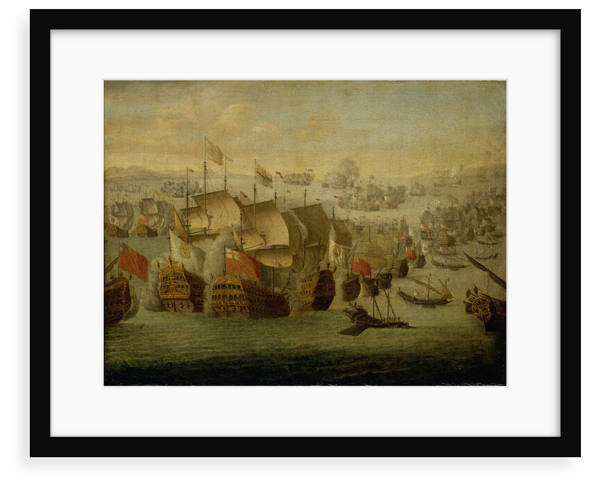The Battle of Malaga, 13 August 1704 by Isaac Sailmaker