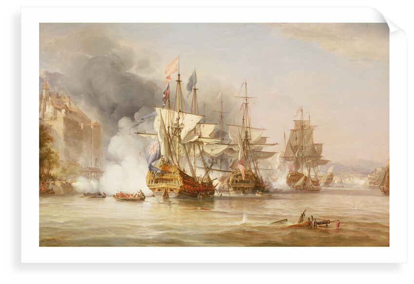 The capture of Puerto Bello, 21 November 1739 by George Chambers