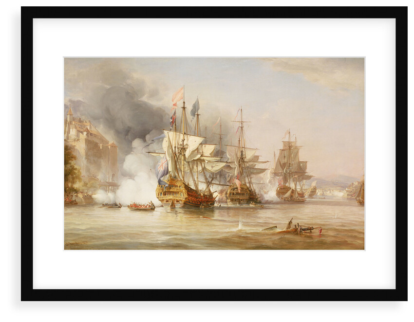 The capture of Puerto Bello, 21 November 1739 by George Chambers